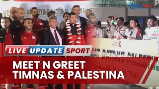 Keseruan Timnas Indonesia & Palestina Gala Dinner Bareng Ribuan Warga di Surabaya Jelang Matchday