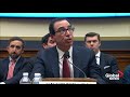 Steve Mnuchin hearing wraps-up on testy note with Maxine Waters 'If you wish to leave, you may'