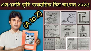 Ssc agriculture practical 2025 | কৃষি শিক্ষা ব্যবহারিক চিত্র অংকন ২০২৫ |