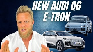 NEW Audi Q6 E-Tron electric SUV revealed - Audi EV only after 2026
