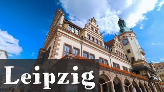 Leipzig, Germany in 4K | Sightseeing 2022 | Short and compact