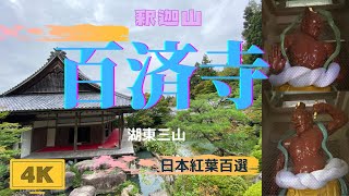 百済寺◎日本紅葉百選　#紅葉の名所