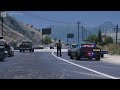 BCSO on a traffic stop with their new 2018 dodge challenger.