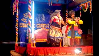 YAKSHAGANA COMEDY Benkinatheshwara mela - hasya Sandesh bellur