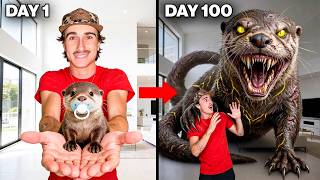 I Raised a Baby Otter (100 Day Evolution): THE $10,000 MONSTER REVEAL! | MrExotic Compilation