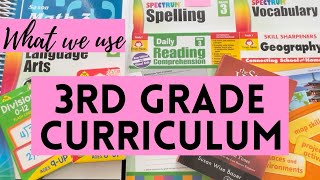Third Grade Homeschool Curriculum | See What We Use for Homeschooling Third Grade | Affordable Books