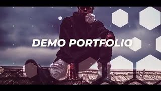 Hexagon Glitch Slideshow Premiere Pro Templates