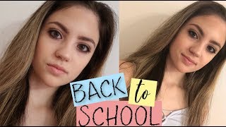 QUICK AND EASY BACK TO SCHOOL MAKEUP LOOK! | ALL DRUGSTORE PRODUCTS!
