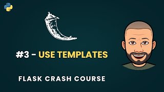 Flask Python Crash Course #3 – HTML Templates with Jinja2