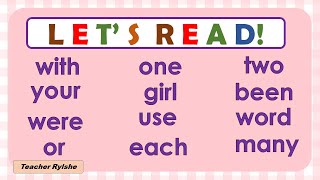 READING PRACTICE FOR GRADE 3 | NEW DOLCH SIGHT WORDS | READING LESSON FOR KIDS | NRP