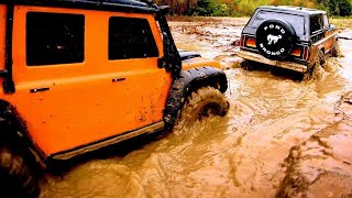 TRX-4 Extreme Muddy Trail Run! | Traxxas