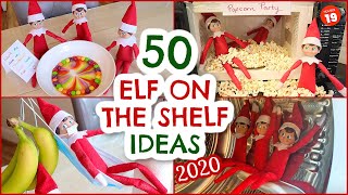 50 ELF ON THE SHELF IDEAS!  WHAT OUR CHEEKY ELF ON THE SHELF DID |  Emily Norris