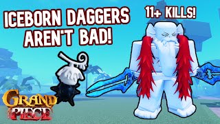 [GPO] ICEBORN DAGGERS ARE UNDERRATED! 19K+ DAMAGE GAME!