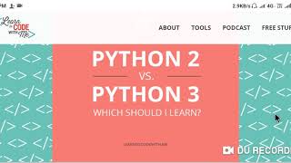 Differences between Python 2 vs Python 3