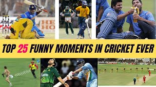 MOST FUNNY & COMEDY MOMENTS IN CRICKET HISTORY EVER 😂 🤣