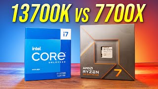 Intel Core i7-13700K vs AMD Ryzen 7 7700X - Which CPU is Best?
