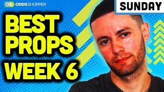 Best NFL PROPS Week 6 | Top 4 NFL Betting Picks & Predictions