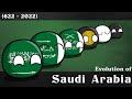 Evolution of Saudi Arabia (622 - 2022)