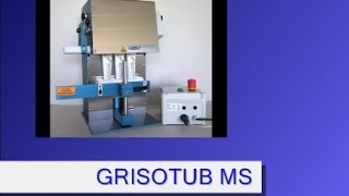 Halbautomatische Alutuben Verschliessmaschine: GRISOTUB MS