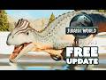 🔲 New Baby Dinosaur! Cryolophosaurus is BACK for FREE in Jurassic World Evolution 3