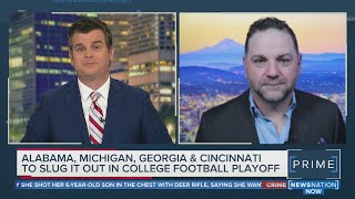 Historic playoff: Alabama vs. Cincinnati, Michigan vs. Georgia | NewsNation Prime