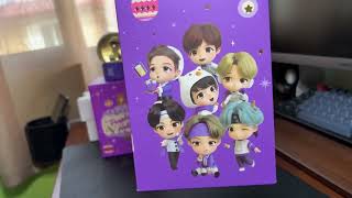 BTS UNBOXING TINYTAN JUNGKOOK PURPLE HOLIDAYS