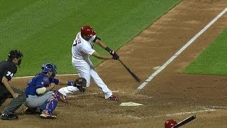 NYM@STL: Peralta's RBI single chases deGrom from game