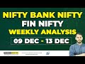 NIFTY PREDICTION TOMORROW | 9 DEC -13 DEC | BANK NIFTY PREDICTION| NIFTY LIVE TRADING | NIFTY WEEKLY