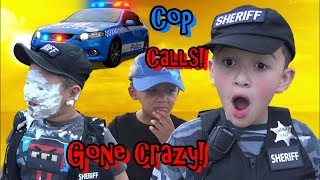 CRAZY COP CALLS lead to POLICE/Roomate FOOD FIGHT!