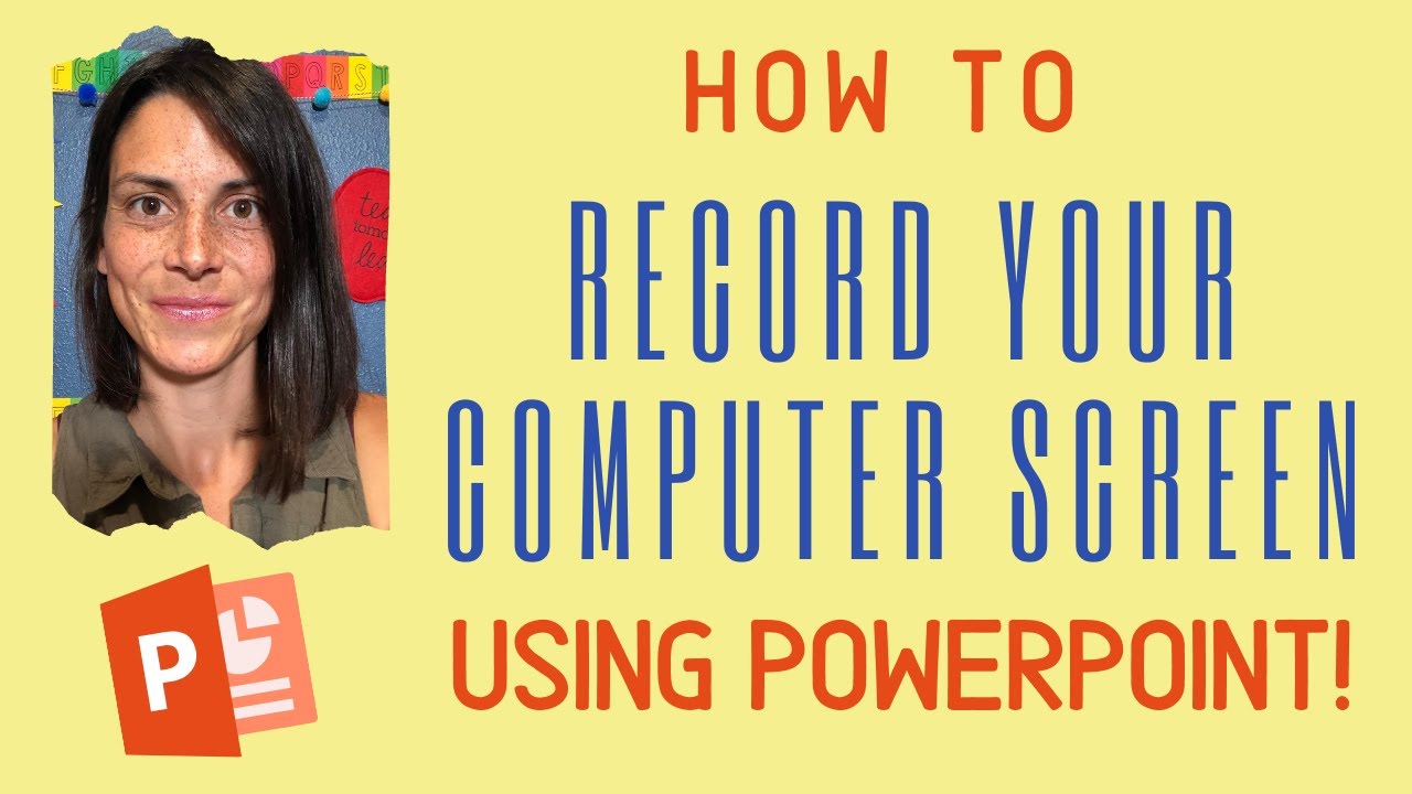 How To Record Your Computer Screen Using PowerPoint VIRTUAL TEACHING ...