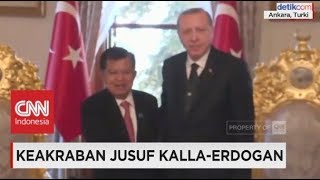 Melihat Keakraban Jusuf Kalla \u0026 Erdogan