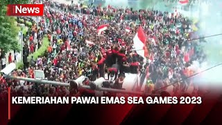 Kemeriahan Pawai Emas Sea Games 2023