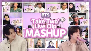 BTS "Take Two" Live Clip Reaction Mashup