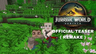 OFFICIAL TEASTER | Jurassic World Rebirth | Minecraft Recreation (Trailer This Wednesday!)