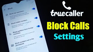 how to stop spam calls || Truecaller spam call block kaise kare | Truecaller block setting