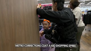 Louisville jail officers hold annual holiday shopping spree for 75 JCPS students