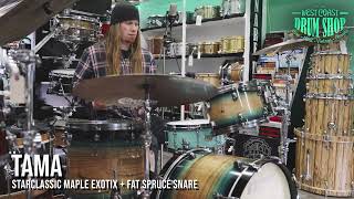 Tama Starclassic Maple Exotix Drum Set