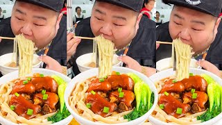 [Big Stomach King Challenge] Challenge to Eat Guiyang Special Noodles! One breath points 10 bowls f