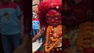 Angry Lakhey threw away a man #lakhey #ohLakhey #majipalakhey #indrajatra #indrajatra2080