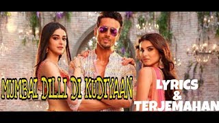 LYRIC & TERJEMAHAN MUMBAI DILLI DI KUDIYAAN - SOTY 2 Lagu India Hits 2019