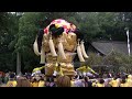 2012年　菅生神社・大辻太鼓台