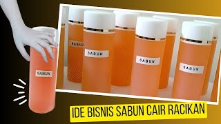 Cara Membuat Sabun Cair Untuk Dijual Pakai Merk Sendiri