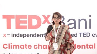 Climate change is real , care about it | Sarah Nitin Rawat | TEDxBani Park