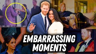 Top 13 Harry and Meghan Most Embarrassing Moments! Cringe Overload