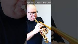 Finding the sweet spot via leadpipe buzzing:  A few more tips by Trent Austin  #shorts #trumpet