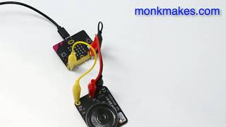 micro:bit 2 and MonkMakes Speaker for micro:bit