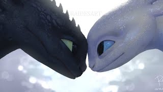 Toothless and Lightfury (Ohnezahn und Tagschatten) La Libertat