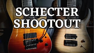 Schecter C7 SLS Elite vs Schecter Banshee Mach 7 (FISHMAN FLUENCE vs LUNDGREN M7)