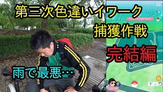 【ポケモンＧＯ】第三次色違いイワーク捕獲作戦 完結編！ in 三橋公園