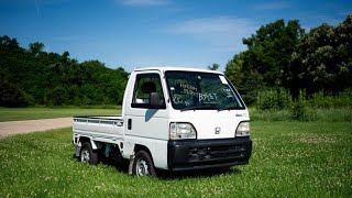 First drive in my 1998 Honda ACTY mini truck (POV)